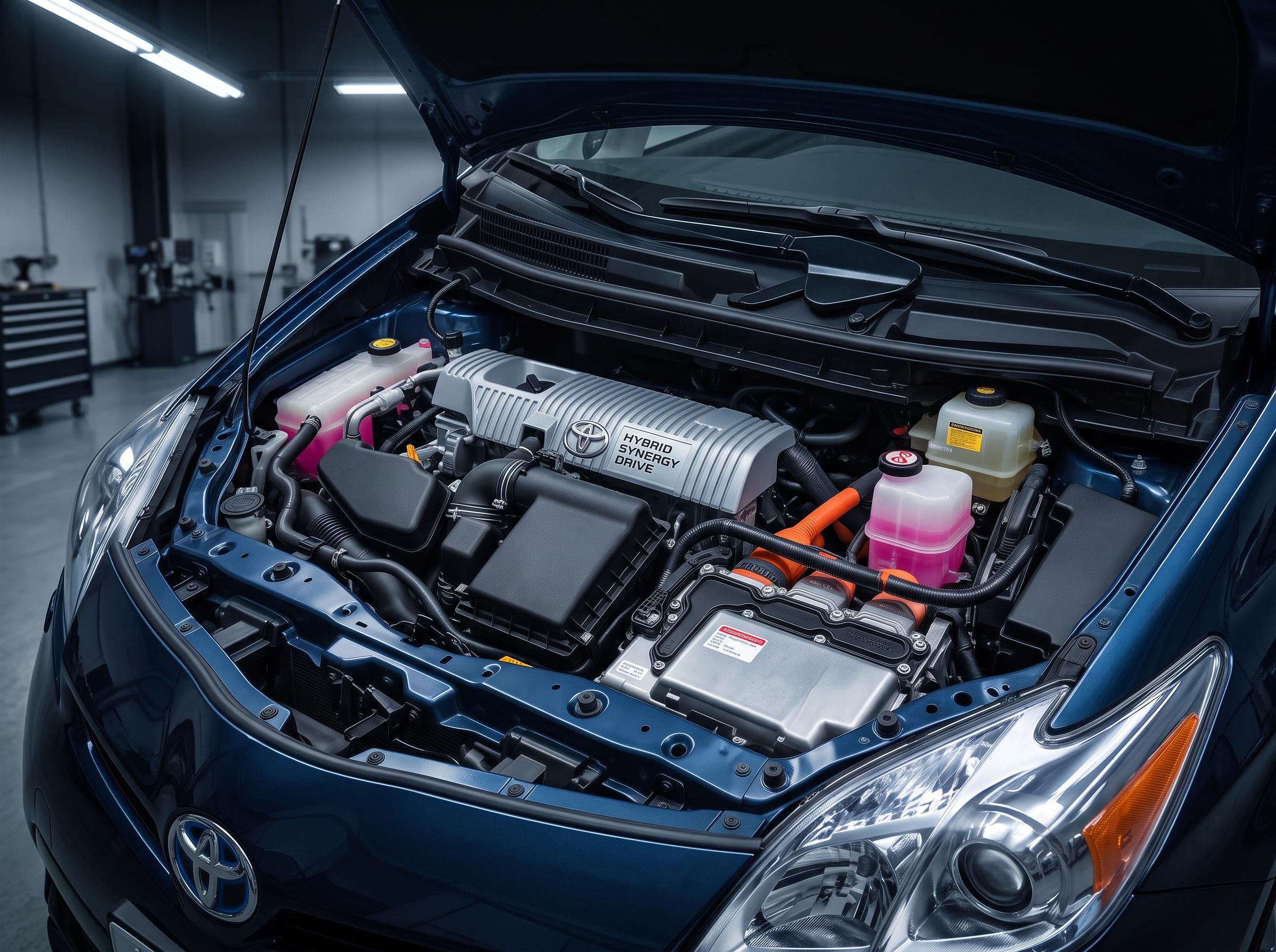 Hybrid vehicle battery and inverter coolant service at Sonny's Auto Repair in Henderson, NV